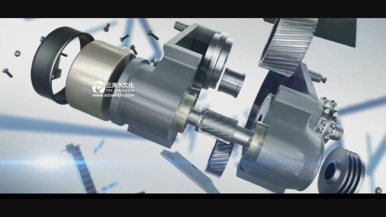 工業機械動畫的制作可分為以下步驟
